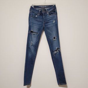 3/$20 AMERICAN EAGLE|Jegging SuperSuper Stretch 0